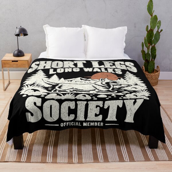 Item preview, SHORT LEGS LONG WALKS SOCIETY CORGI designed and sold by Bossy Dogs Co..