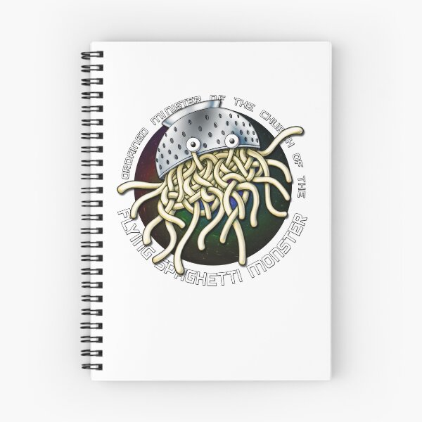 Item preview, Ordained Minister of the Church of the Flying Spaghetti Monster on White designed and sold by DooodleGod.