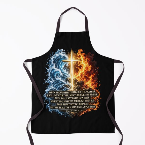 Item preview, Isaiah 43:2 Through Waters And Fire Christian designed and sold by ChristianLife.