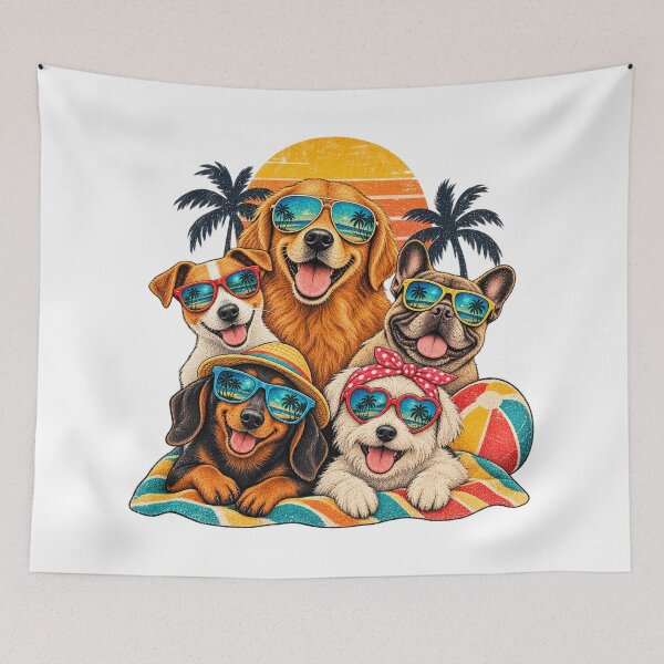 Item preview, dog with sunglasses designed and sold by StudioAyinla.
