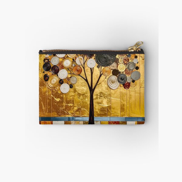 Item preview, Golden Tree of Life in Gustav Klimt Style designed and sold by Vicky Brago-Mitchell®.