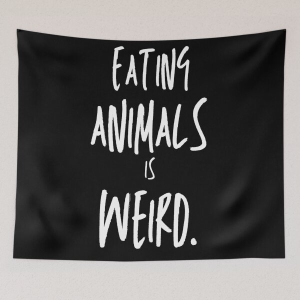 Item preview, Bold vegan and animal rights protest design designed and sold by VoiceForAnimals.