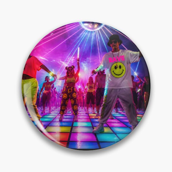 Item preview, 90s Underground Rave Retro Neon Disco Graphic designed and sold by LazyDayzCo.