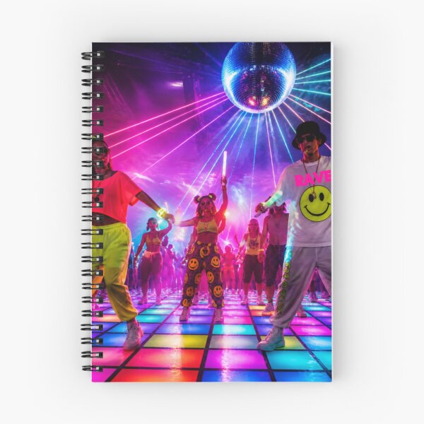 Item preview, 90s Underground Rave Retro Neon Disco Graphic designed and sold by LazyDayzCo.