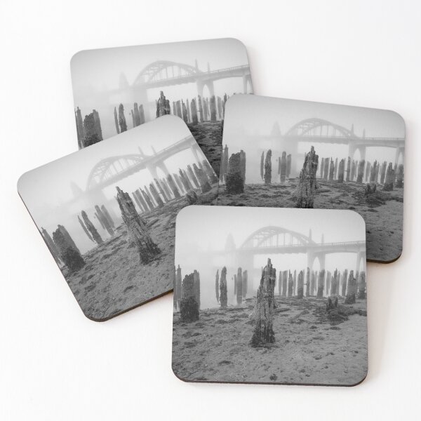 Item preview, Foggy Coastal Bridge Scene designed and sold by jklune.
