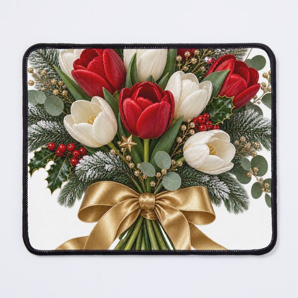 Item preview, Elegant Christmas Tulip Bouquet designed and sold by Ooops Radio x Everbloom.
