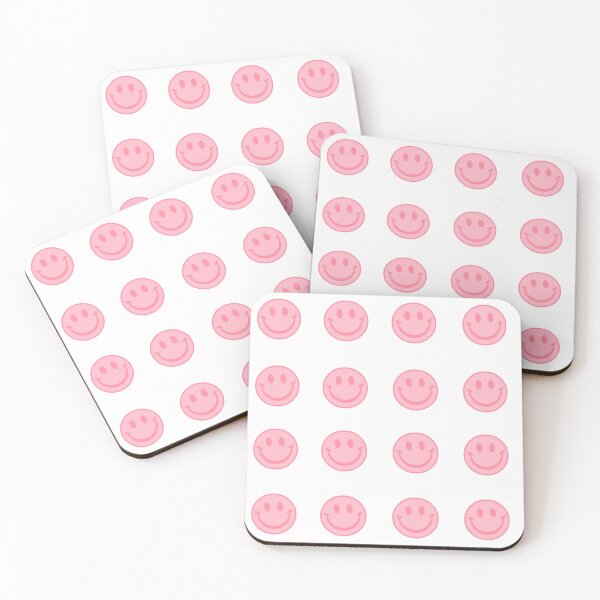 Item preview, Pastel Pink Smiley Faces Sticker Pack/Sheet- Medium Size designed and sold by SlimyFish.