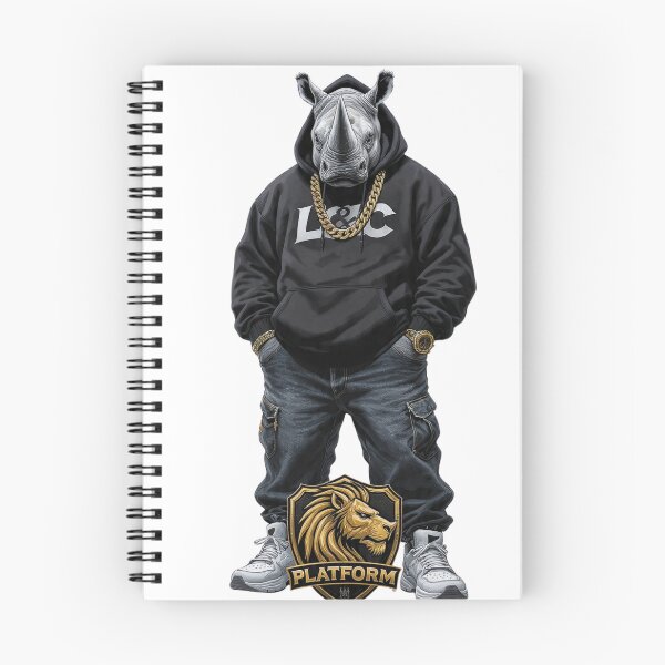 Item preview, Rhino Boss LC&LC Platform Hoodie Streetwear  designed and sold by LC&LCPlatform.