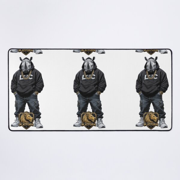 Item preview, Rhino Boss LC&LC Platform Hoodie Streetwear designed and sold by LC&LCPlatform.