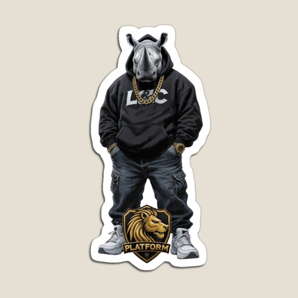 Item preview, Rhino Boss LC&LC Platform Hoodie Streetwear  designed and sold by LC&LCPlatform.