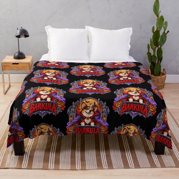 Item preview, Barkula Corgi Vampire Halloween Spooky Dog Lovers designed and sold by RealestInternet.