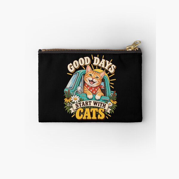 Item preview, Good Days Start With Cats designed and sold by Good Mood Foundry.