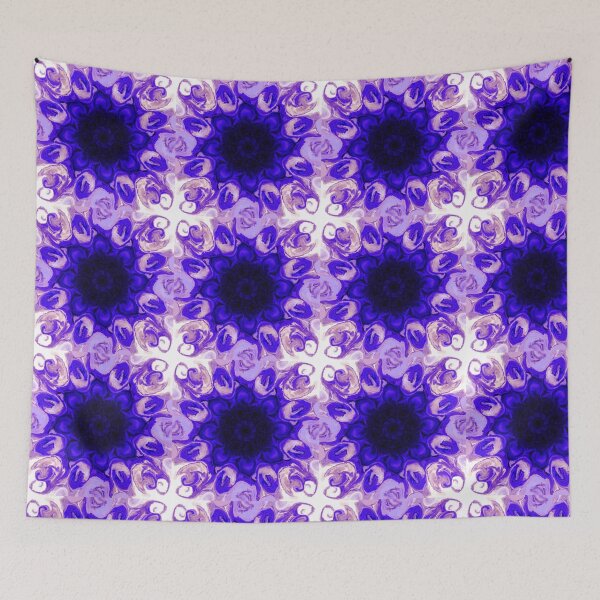 Item preview, Purple Mandella Tile designed and sold by CDCreativeWorks.