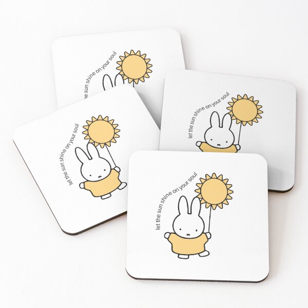 Item preview, Let the Sun Shine On Your Soul Bunny Minimalist Drawing designed and sold by hannahbee.