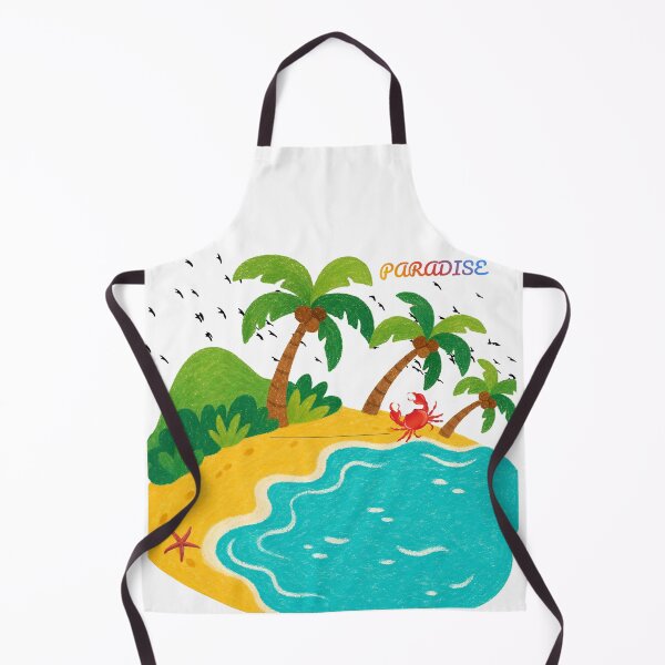 Item preview, Isla Tropical Paradise con Cangrejo. designed and sold by Kuevitaglowshop.
