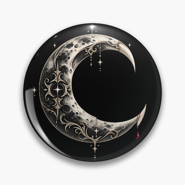 Item preview, Crimson Fanged Moon designed and sold by NF Designs Studio DTF.