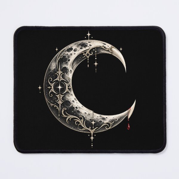 Item preview, Crimson Fanged Moon designed and sold by NF Designs Studio DTF.