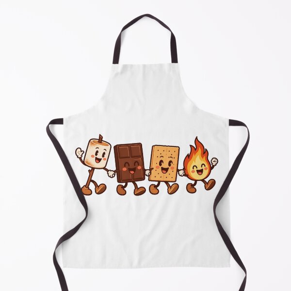 Item preview, S'mores Friends Campfire Character Walk Camping Lover designed and sold by nortowelcomics.