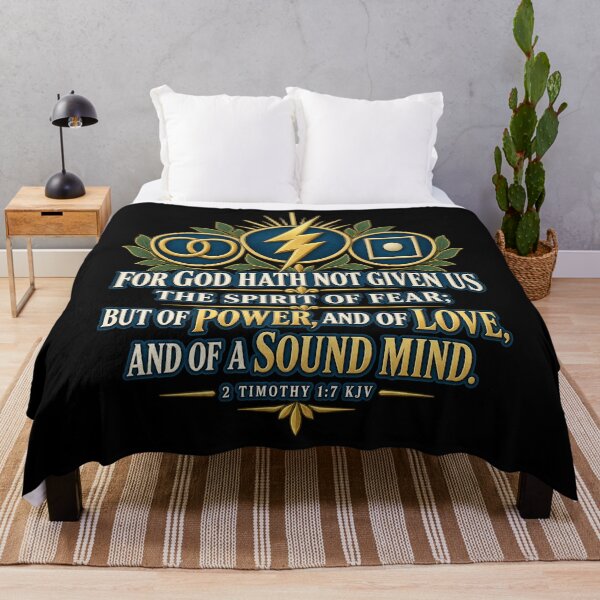 Item preview, 2 Timothy 1:7 Power Love Sound Mind designed and sold by ChristianLife.