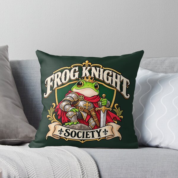 Item preview, Frog Knight Society Medieval Fantasy designed and sold by ImagenFusionP.