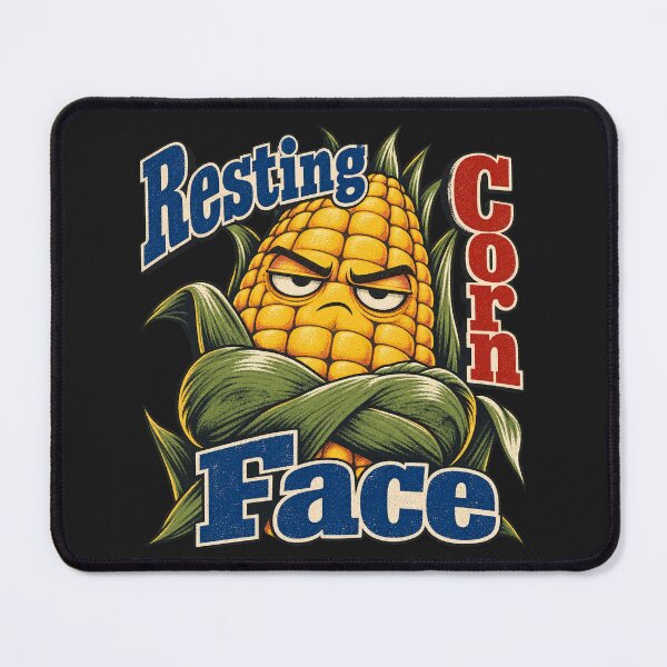 Item preview, Resting Corn Face corn Halloween designed and sold by JollyNib.
