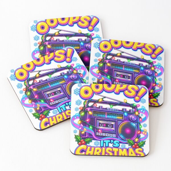 Item preview, Ooops It’s Christmas Retro Radio designed and sold by Ooops Radio x Everbloom.