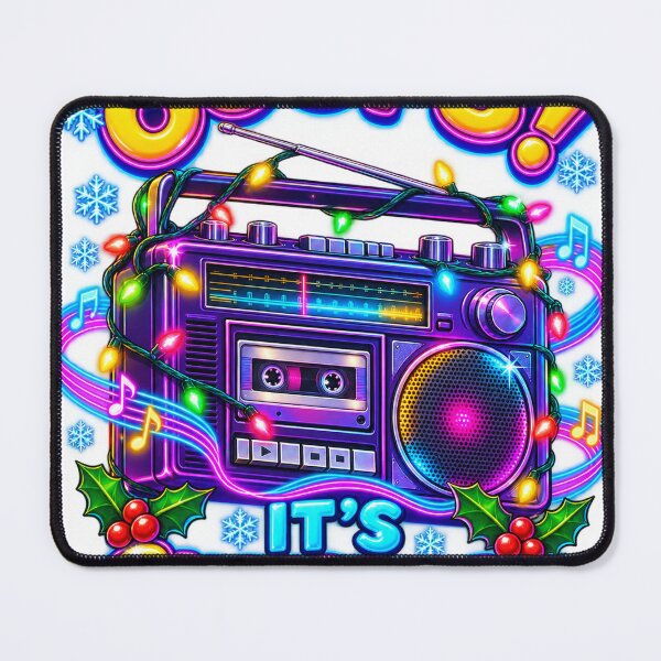 Item preview, Ooops It’s Christmas Retro Radio designed and sold by Ooops Radio x Everbloom.