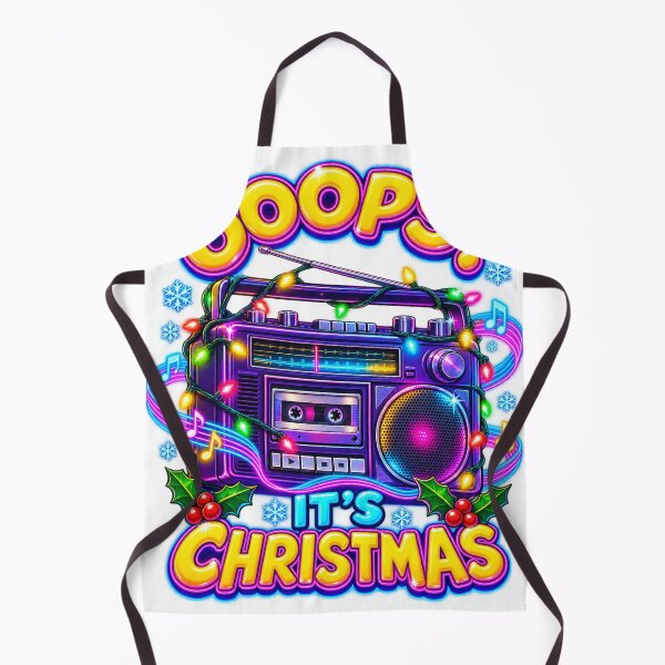 Item preview, Ooops It’s Christmas Retro Radio designed and sold by Ooops Radio x Everbloom.