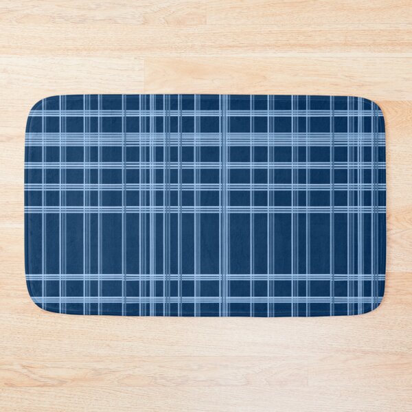 Item preview, Deep blue checks designed and sold by Navitaloves.