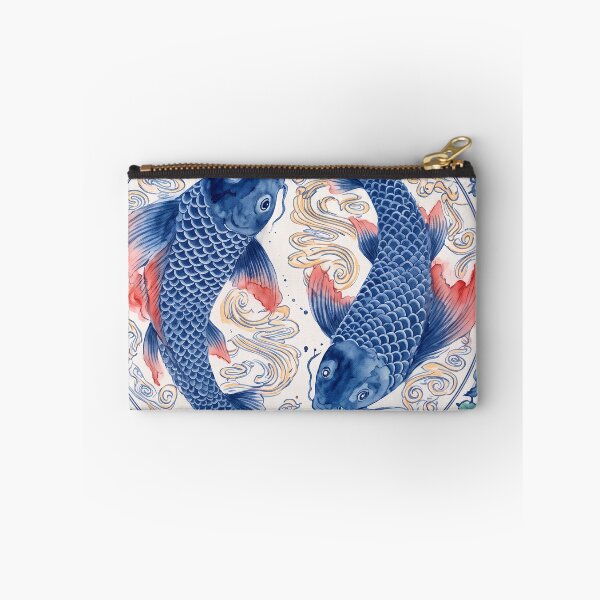 Item preview, Blue Koi Fish Chinoiserie designed and sold by Fani*.