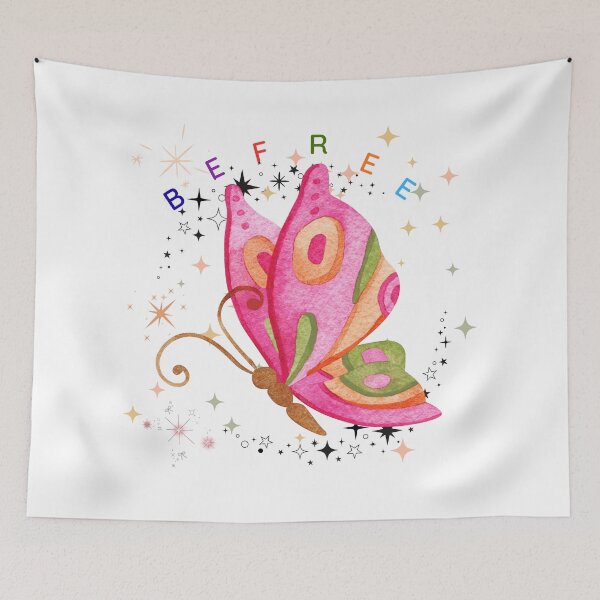 Item preview, Colorful Butterfly Be Free. designed and sold by Kuevitaglowshop.