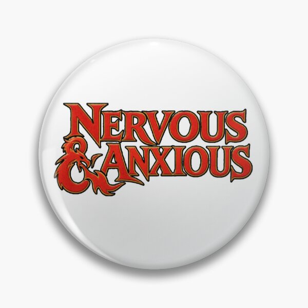 Item preview, Nervous and Anxious designed and sold by MattyMosArcade.