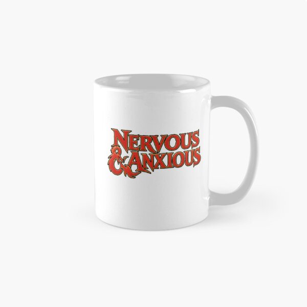 Item preview, Nervous and Anxious designed and sold by MattyMosArcade.