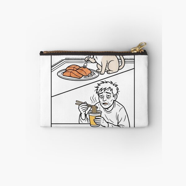 Item preview, My cat eats organic free-range salmon. I eat microwave ramen so she can maintain her aura of superiority. designed and sold by jrzvibe.
