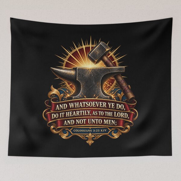 Item preview, Colossians 3:23 Work Heartily Christian Bible Verse designed and sold by ChristianLife.