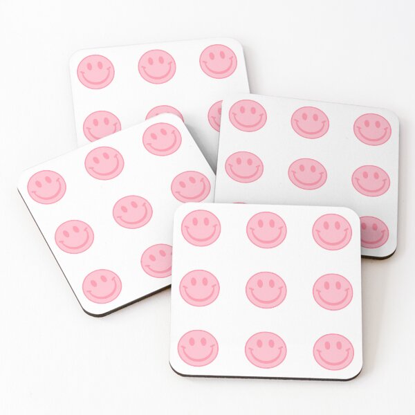 Item preview, Pastel Pink Smiley Faces Sticker Pack/Sheet- Small Size designed and sold by SlimyFish.