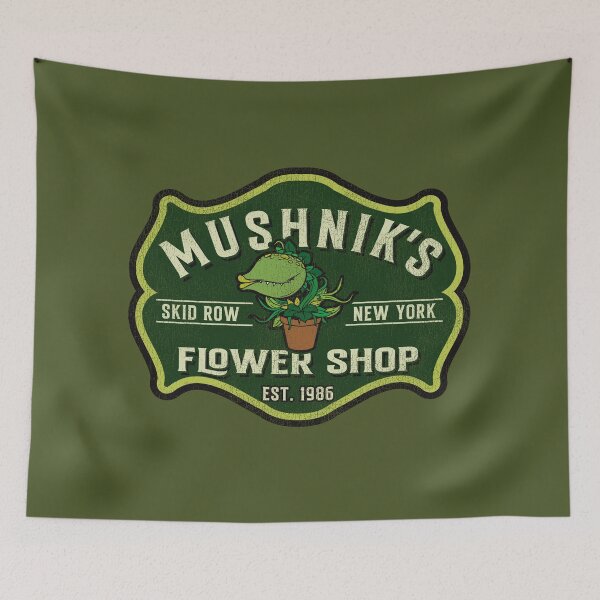Item preview, Mushnik's Florist Crest Seymour Worn designed and sold by Alema Art.