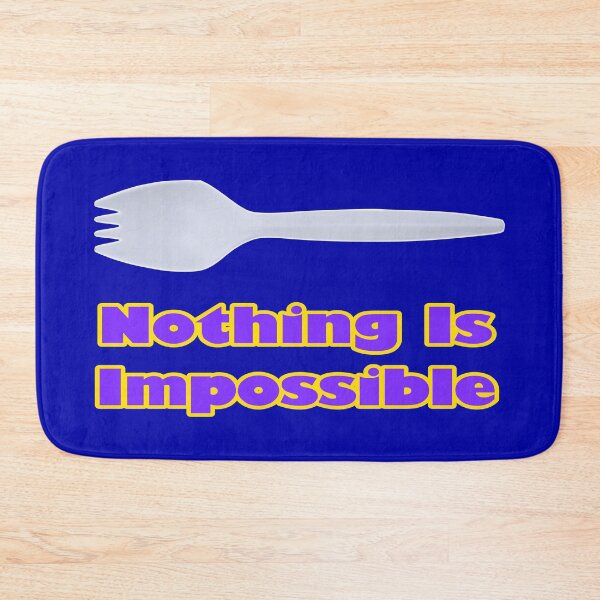 Item preview, Spork – Nothing Is Impossible designed and sold by Karate Octopus.