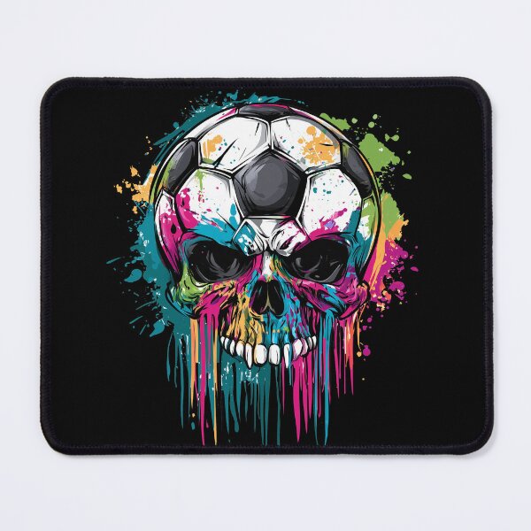 Item preview, Soccer Football Skull designed and sold by deformer.