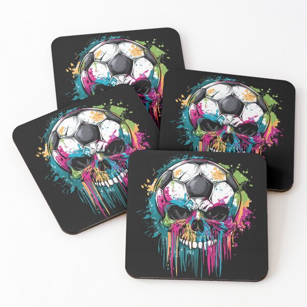 Item preview, Soccer Football Skull designed and sold by deformer.