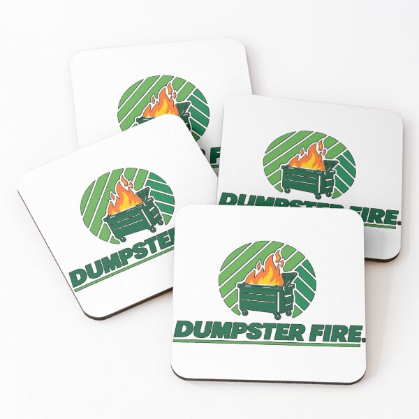 Item preview, Dumpster Fire designed and sold by MattyMosArcade.