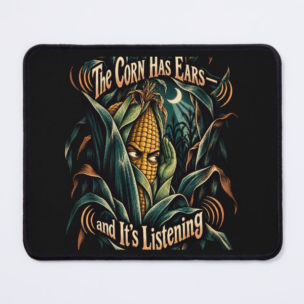 Item preview, The Corn Has Ears—and It's Listening corn Halloween designed and sold by JollyNib.