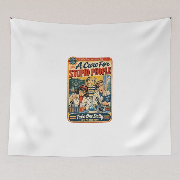 Item preview, A Cure For Stupid People  designed and sold by Leo Bennett.