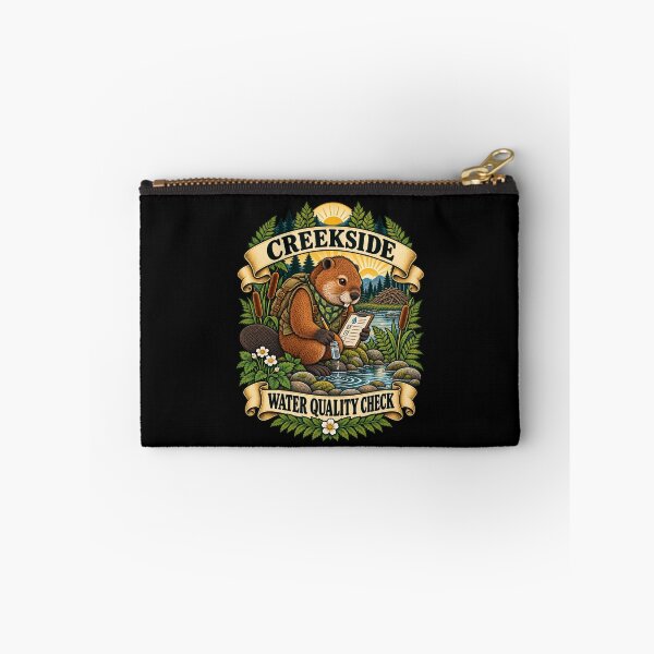 Item preview, Creekside Water Quality Check - Beaver designed and sold by Good Mood Foundry.