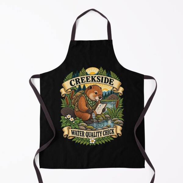 Item preview, Creekside Water Quality Check - Beaver designed and sold by Good Mood Foundry.