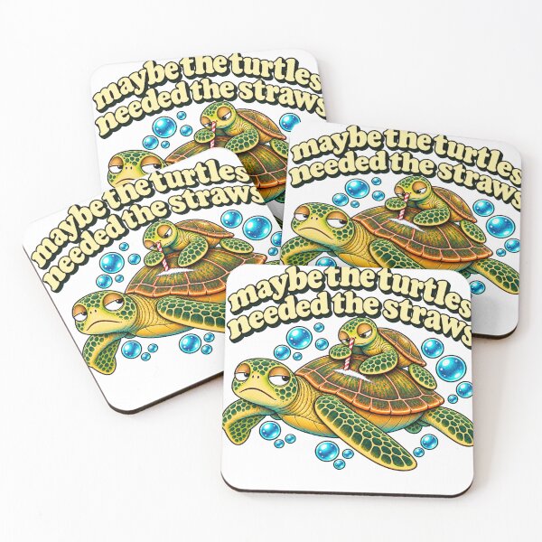 Item preview,  Maybe The Turtles Needed The Straws  designed and sold by LA3ATEX.