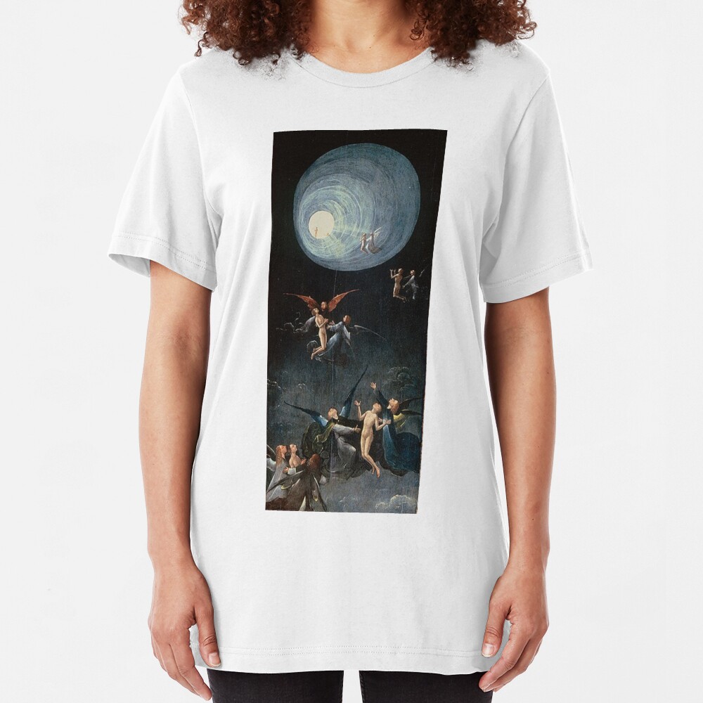 Hieronymus #Bosch #HieronymusBosch #Painting Art Famous Painter Slim Fit T-Shirt