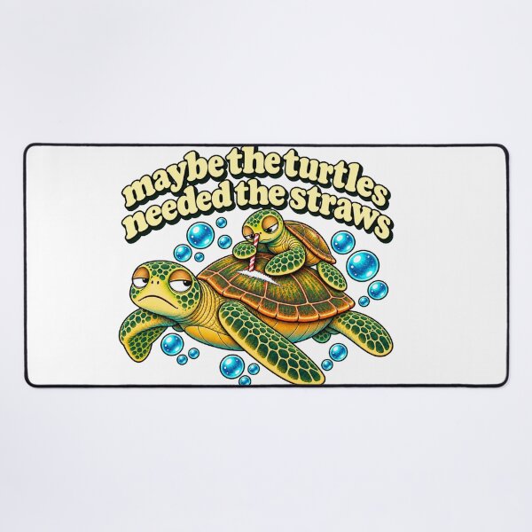 Item preview,  Maybe The Turtles Needed The Straws  designed and sold by LA3ATEX.