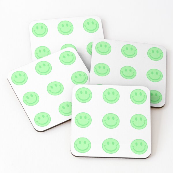 Item preview, Pastel Green Smiley Faces Sticker Pack/Sheet- Small Size designed and sold by SlimyFish.