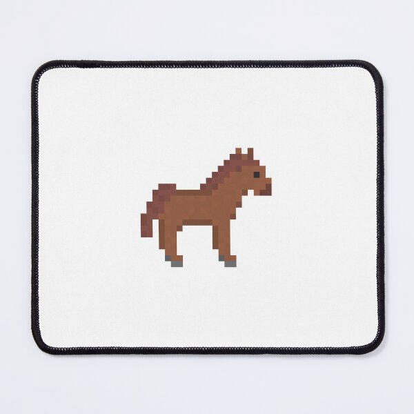 Item preview, Retro 8-Bit Pixel Art Brown Horse designed and sold by wagnerps.